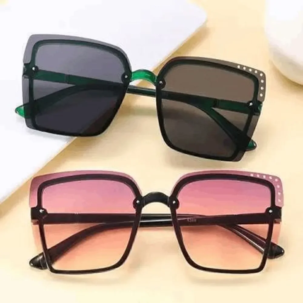 Ladies Oversized Square Sunglasses